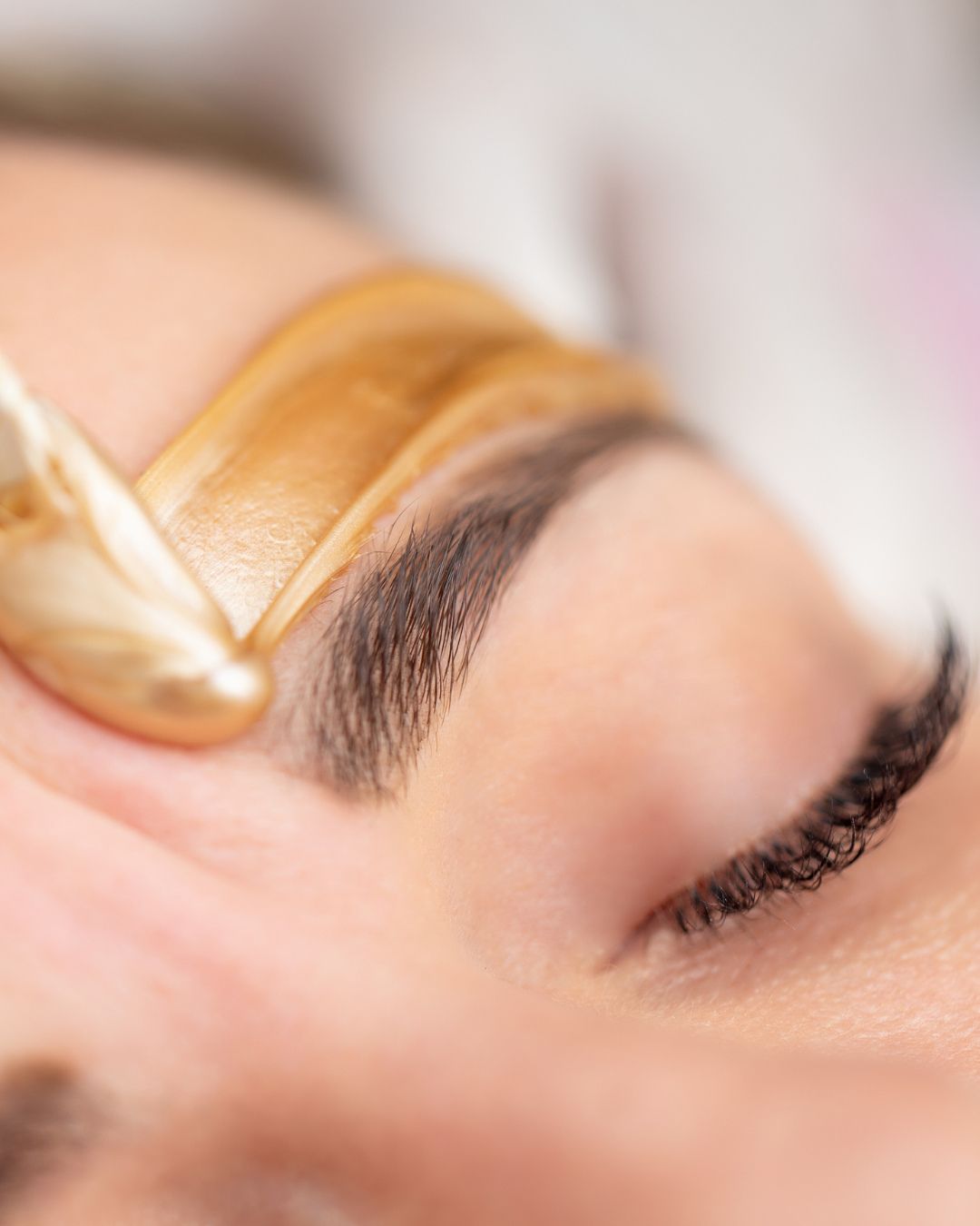 Eyebrow waxing